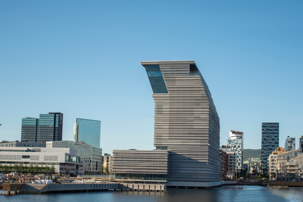 The Munch Museum (Lambda) in the Bjørvika district